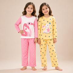 Pink Double style Duck + Yellow Rabbit Butterfly (Pack of 2)