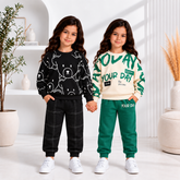 Green White Your Day + Black Bear Face (PACK OFF TWO)