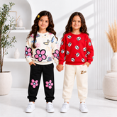 Red panda +Bloomy Flower Girls Set (PACK OFF TWO)