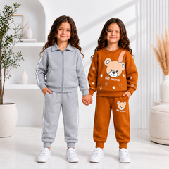 Bear bill animal +GREY STRIPE (PACK OFF TWO)
