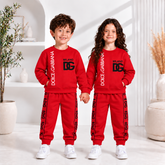 Red Milano Co-Ord Set For Winter