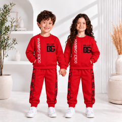 Red Milano Co-Ord Set For Winter