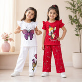 Butterfly & Baby Deer Kids Outfit (Pack of 2)
