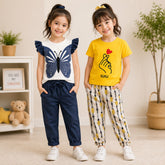 Butterfly & Finger Heart Co-Ord Set (Pack of 2)