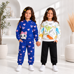 MULTI DRAGONS KIDS + BLUE KITTY 2 PC HOODIE (PACK OFF TWO)