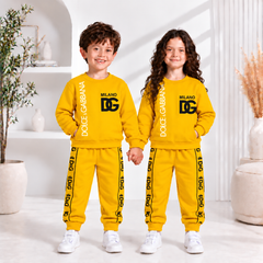 Yellow  Milano Co-Ord Set For Winter