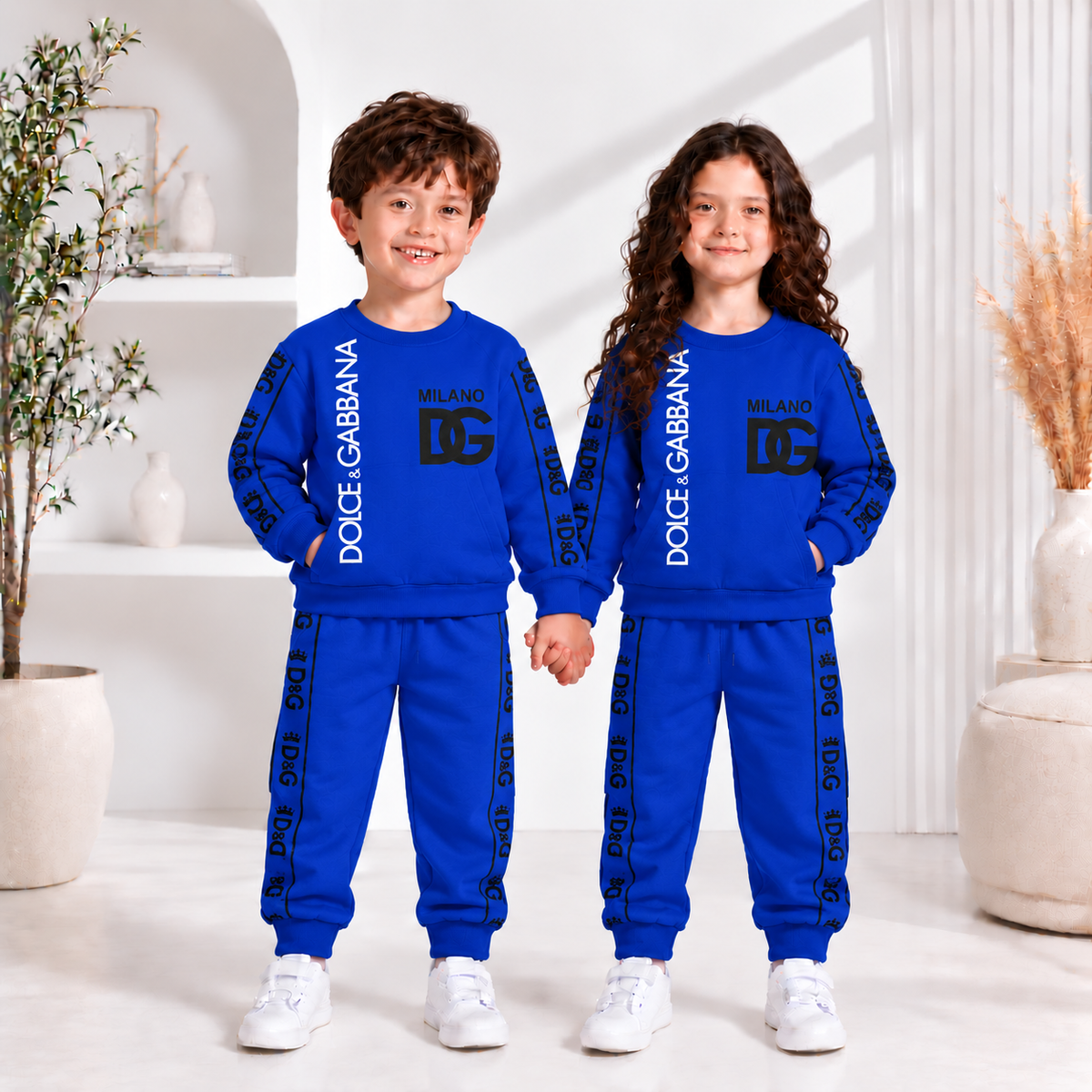 Blue Milano Co-Ord Set For Winter