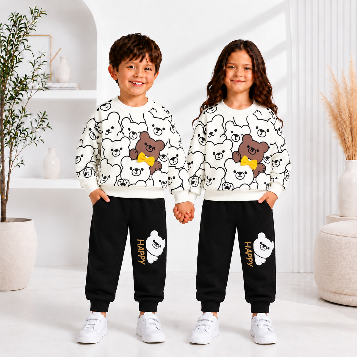 WEITH TADDY KIDS WINTER PANEL TRACKSUIT