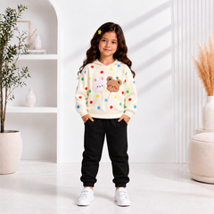 MULTY DOTS  KIDS WINTER PANEL TRACKSUIT