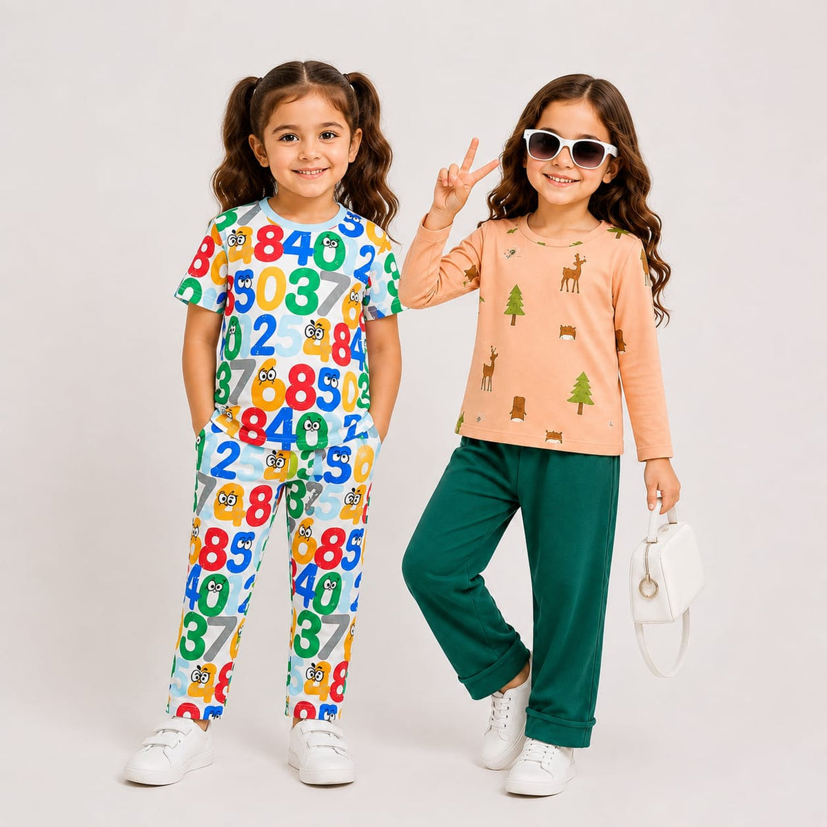 Colour Full Counting  + Peach  Bear And Tree  (Pack of 2)