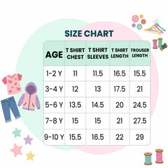 Charming Purple  Cotton Jersey Playground Outfit for Kids